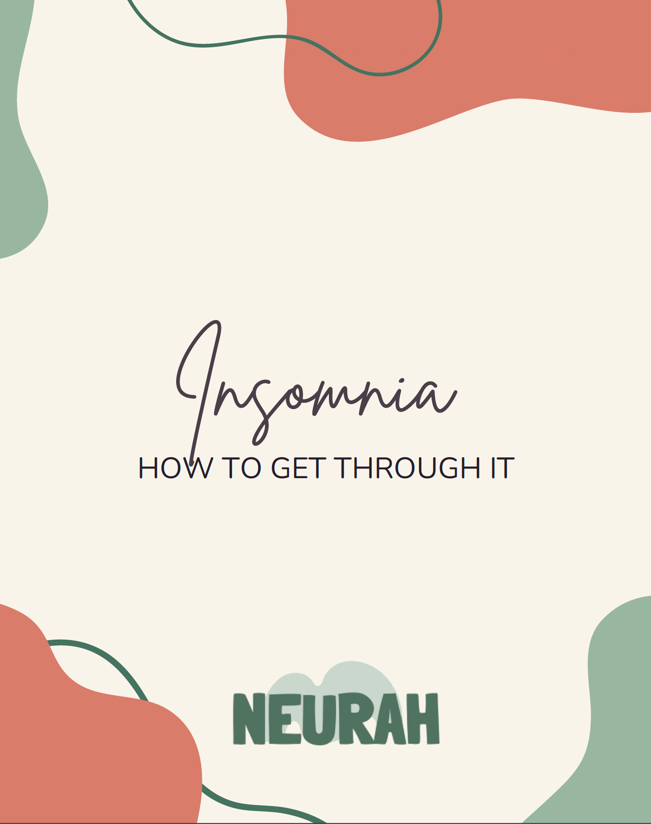 Insomnia – How to Get Through It (Digital Download, PDF)
