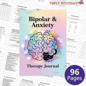 Bipolar Anxiety Therapy and Prompt Journal